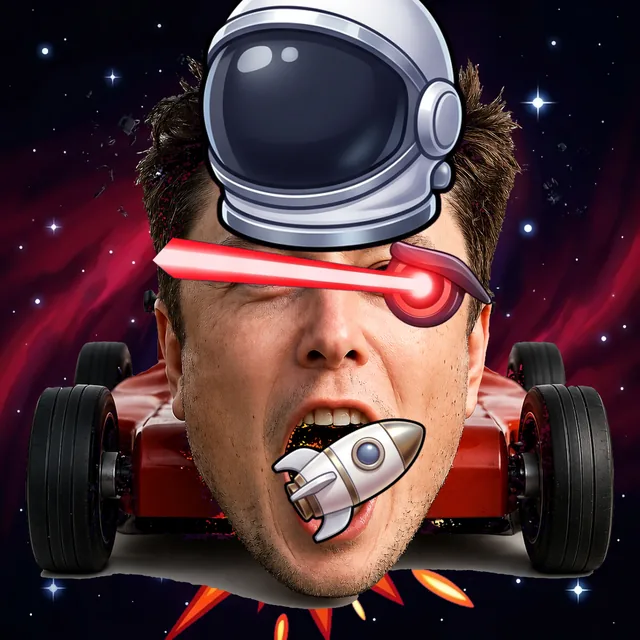 PFP example with laser eyes